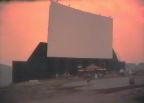 Algiers Drive-In Theatre - Screen Courtesy Tom And Sue Magocs (newer photo)